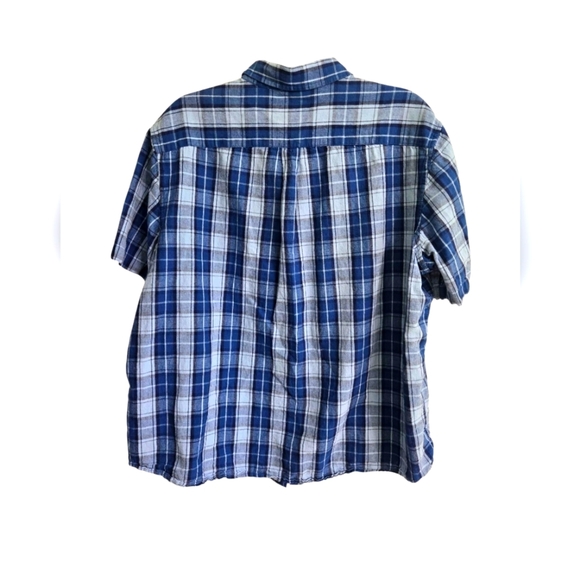 Vineyard Vines Classic Fit Whale Shirt Short Sleeve Button Up Size XL - Picture 2 of 5